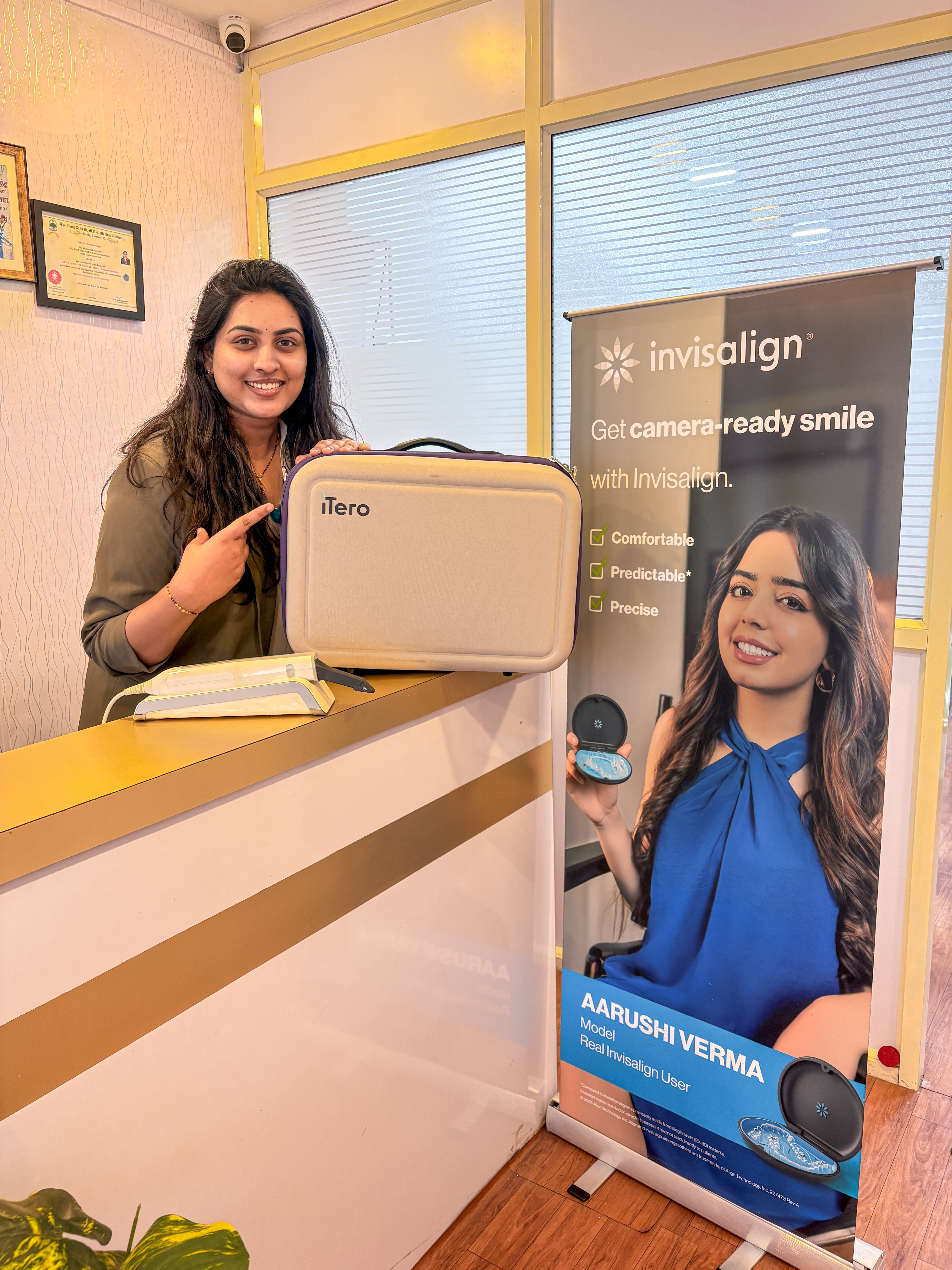 Dr. Sruthi Balaji iTero Scanner Invisalign North Chennai